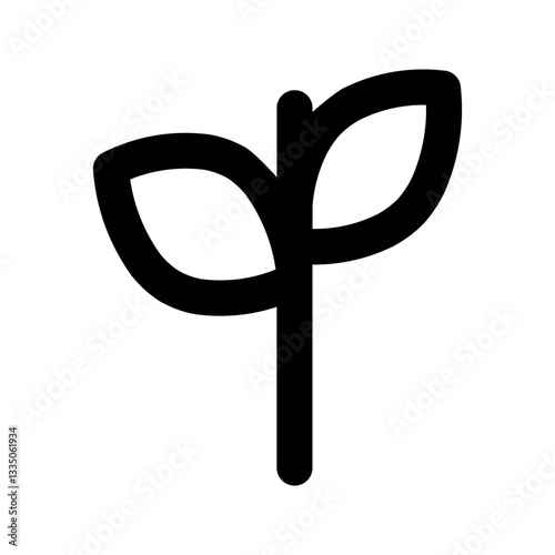 Seed icon. sign for mobile concept and web design. vector illustration