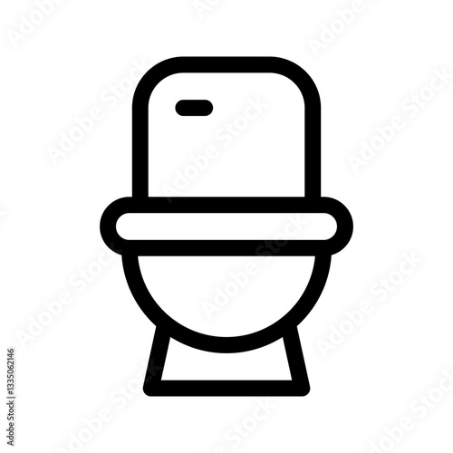 Toilet icon. sign for mobile concept and web design. vector illustration