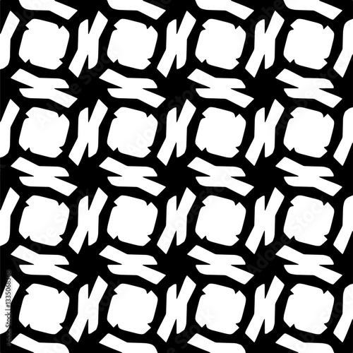 Black pattern, Abstract texture for fabric print, card, table cloth, furniture, banner, cover, invitation, decoration, wrapping. Repetition pattern.