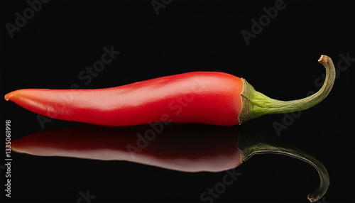 realistic red chili pepper