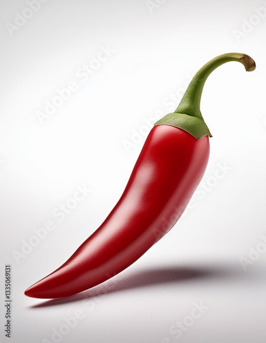 realistic red chili pepper