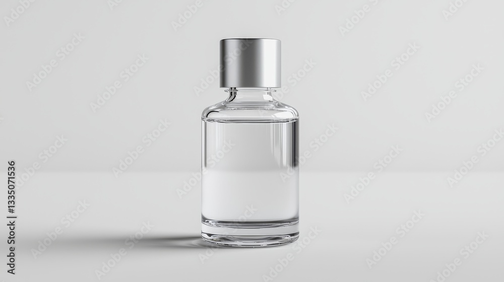 Crystal clear hydration, a bottle of pure water on pristine white background refreshing Crystal clear hydration, a bottle of pure water on pristine white background refreshing