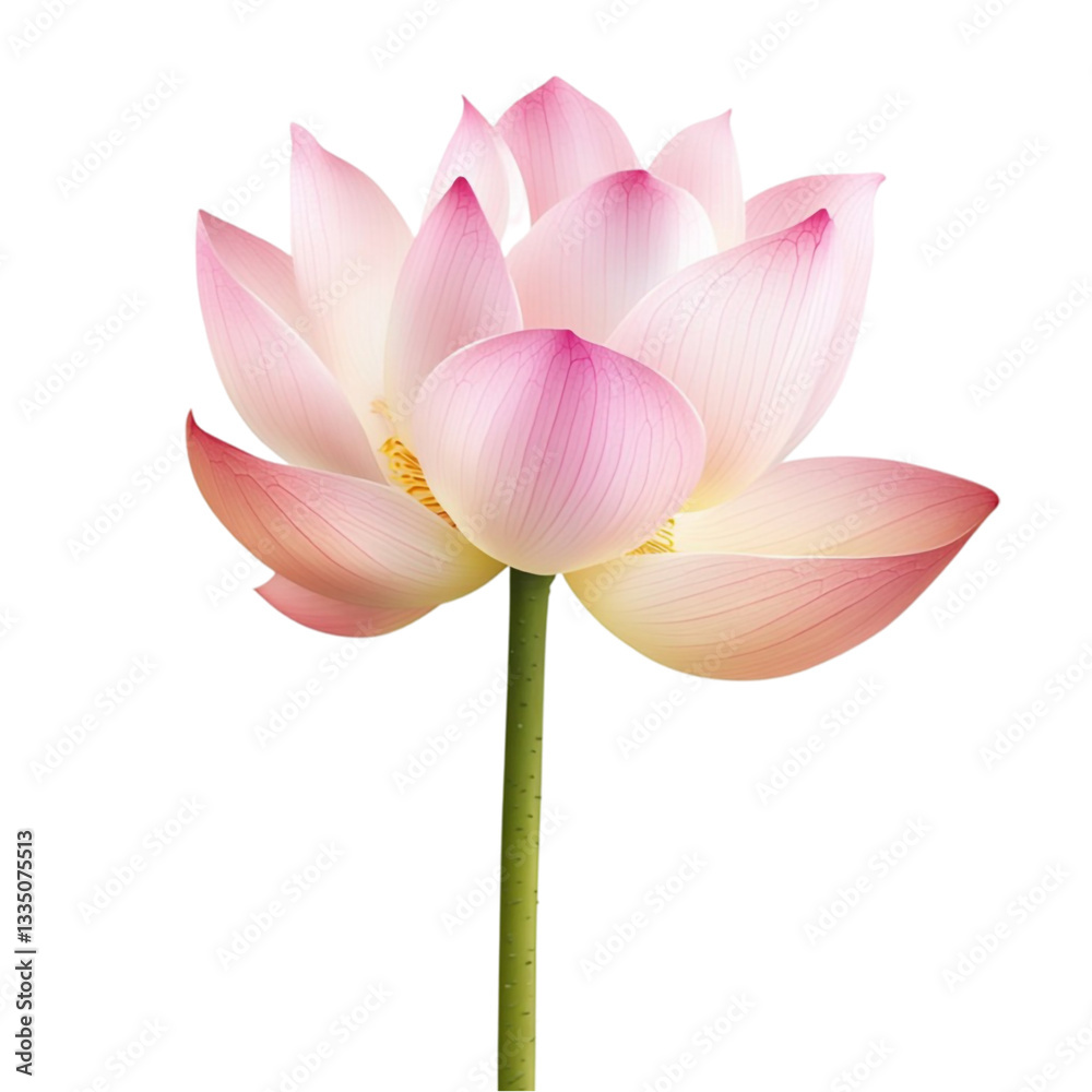 Fototapeta premium Pink Lotus Flower Nature Serenity Bloom Botanical Beauty