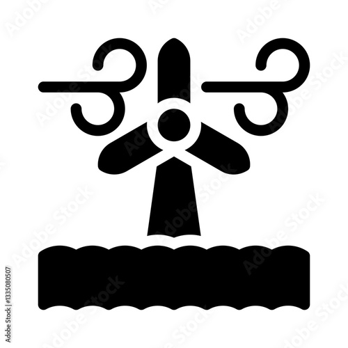 tidal glyph icon