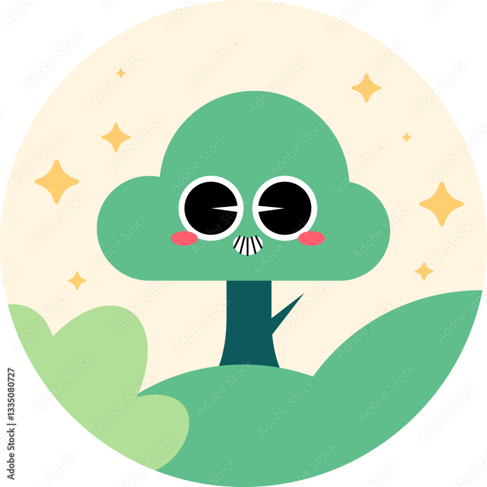 Naklejka premium Ecology - environment - illustration