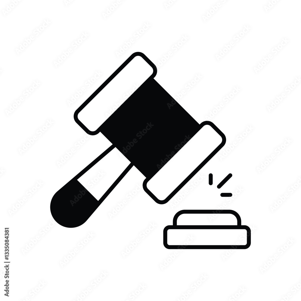 Justice vector icon Justice vector icon