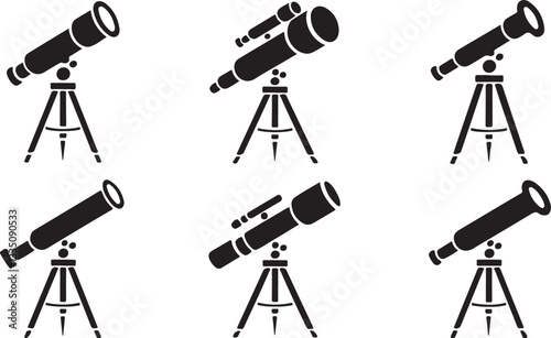 Doddle style Telescope silhouette