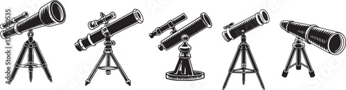 Doddle style Telescope silhouette