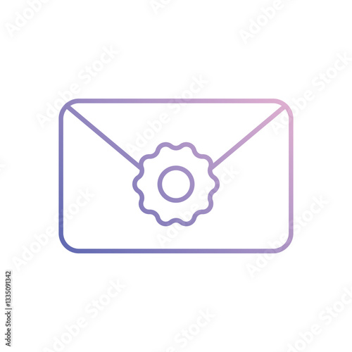 Letter vector icon