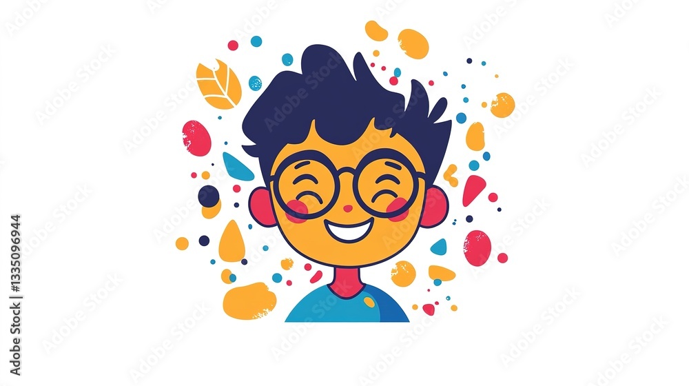 Vector logo design template and graphic elements for advertising, branding, posters and banners, funny cartoon illustrations with smiling character and mascots, abstract stickers and line icons Vector logo design template and graphic elements for advertising, branding, posters and banners, funny cartoon illustrations with smiling character and mascots, abstract stickers and line icons