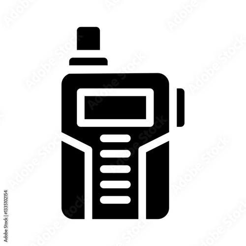 walkie talkie glyph icon