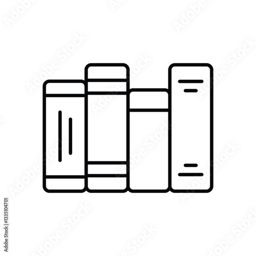 Law Book vector icon