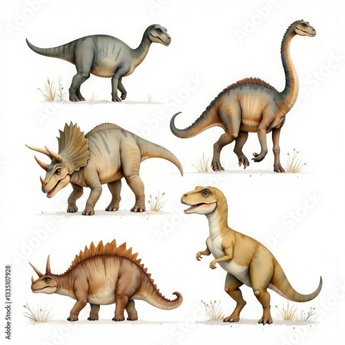 Five Different Types of Dinosaurs