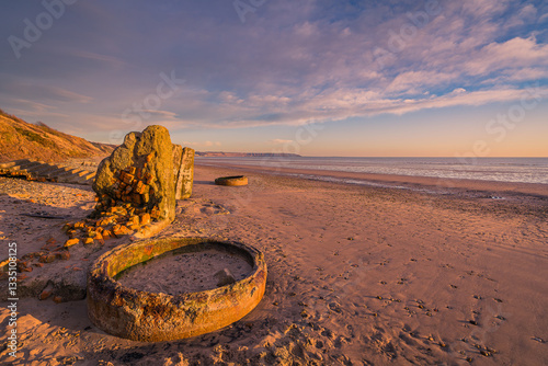 Primrose Valley Beach at Dawn