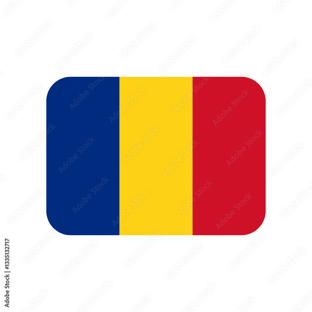 Fototapeta premium Romania Flag