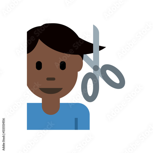 Person Getting Haircut
