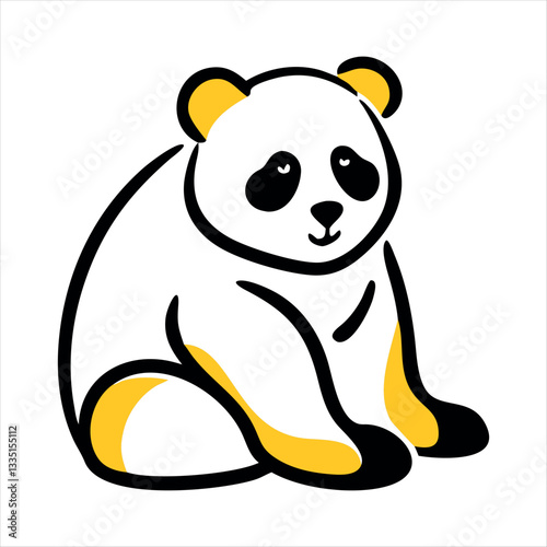 a panda design