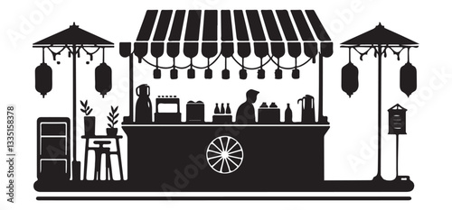 Experience Authentic Balinese Culture at a Traditional Street Food Stall
