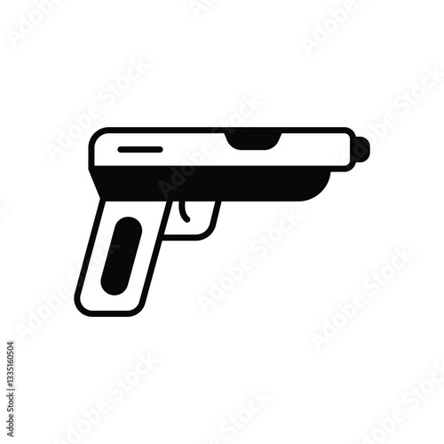 Gun  Vector icon