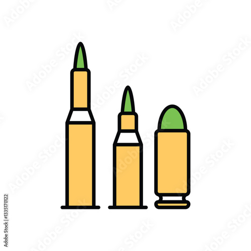 Bullets Vector icon