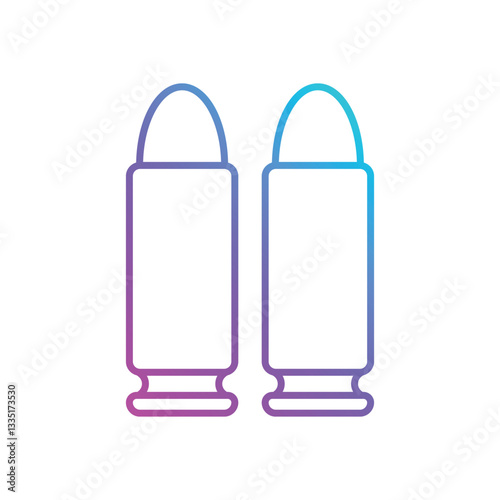 Cartridges  Vector icon
