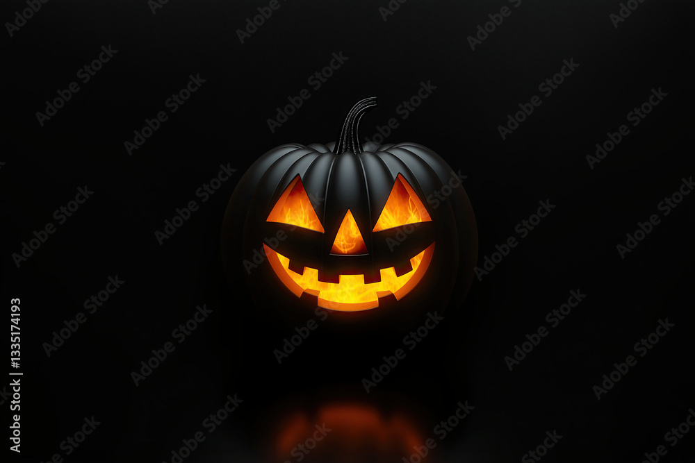 Fototapeta premium A Halloween 2025 Illustration, Illustration Ideal For Posters, T-Shirt, Or Banner, Commercial Promotion, Holiday Season, Funny Halloween Logo.