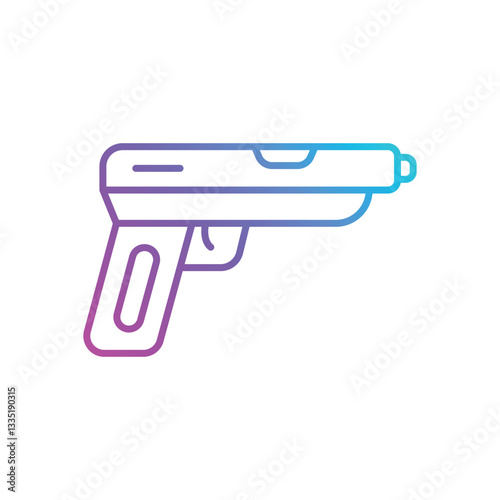 Gun  Vector icon
