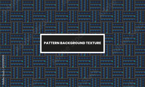 Seamless Repetitive Texture with a High-Contrast Grid Structure.