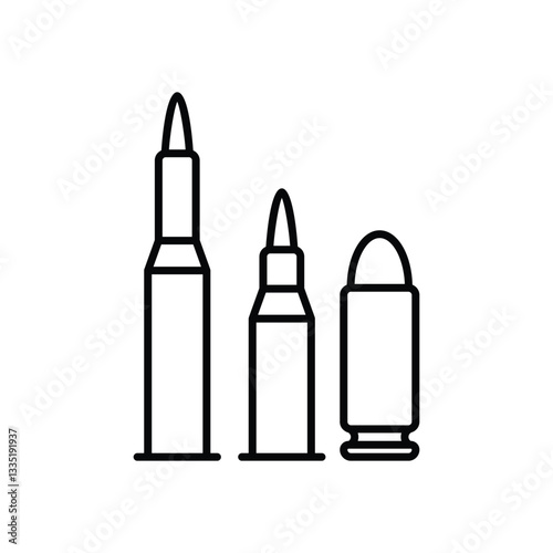 Bullets Vector icon