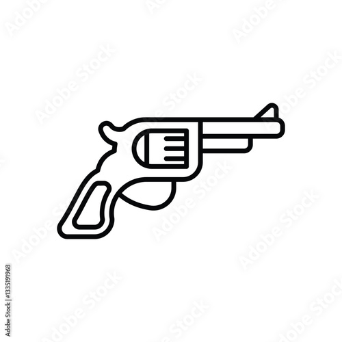 Revolver  Vector icon