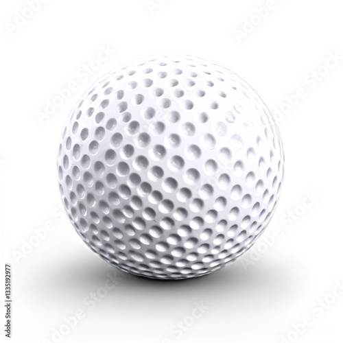 golf ball isolated on transparent background