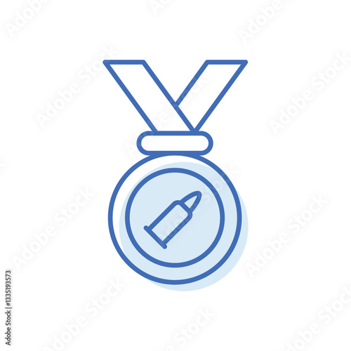 Medal  Vector icon