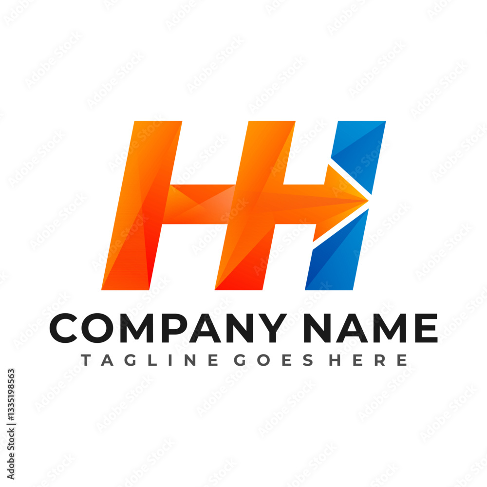 Obraz premium Abstract Colorful Logo Design Elements