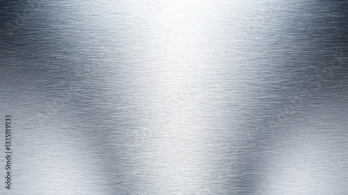 A textured metallic surface with a gradient of silver and gray tones.