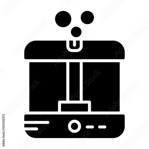 Humidifier Vector Solid Style Icon