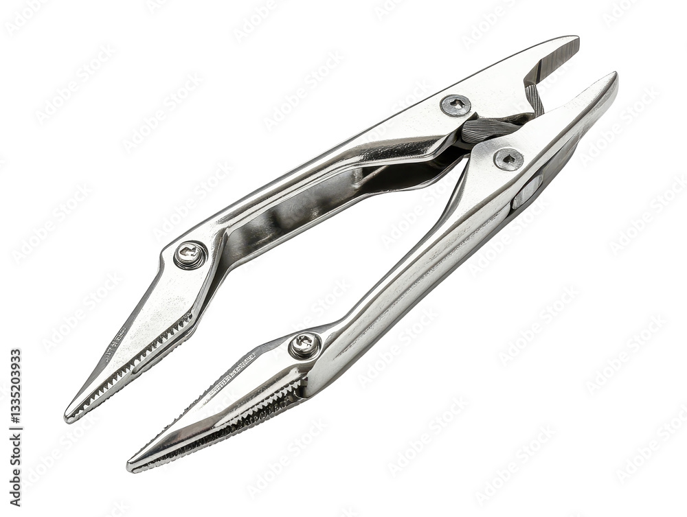 Isolated Fish Lip Gripper Pliers Isolated Fish Lip Gripper Pliers
