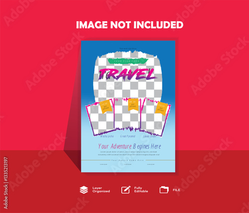 corporate flyers design vector template