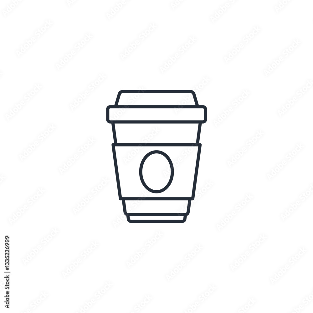 Coffee Cup icon symbol vector sign isolated on white background illustration for graphic and web design Coffee Cup icon symbol vector sign isolated on white background illustration for graphic and web design