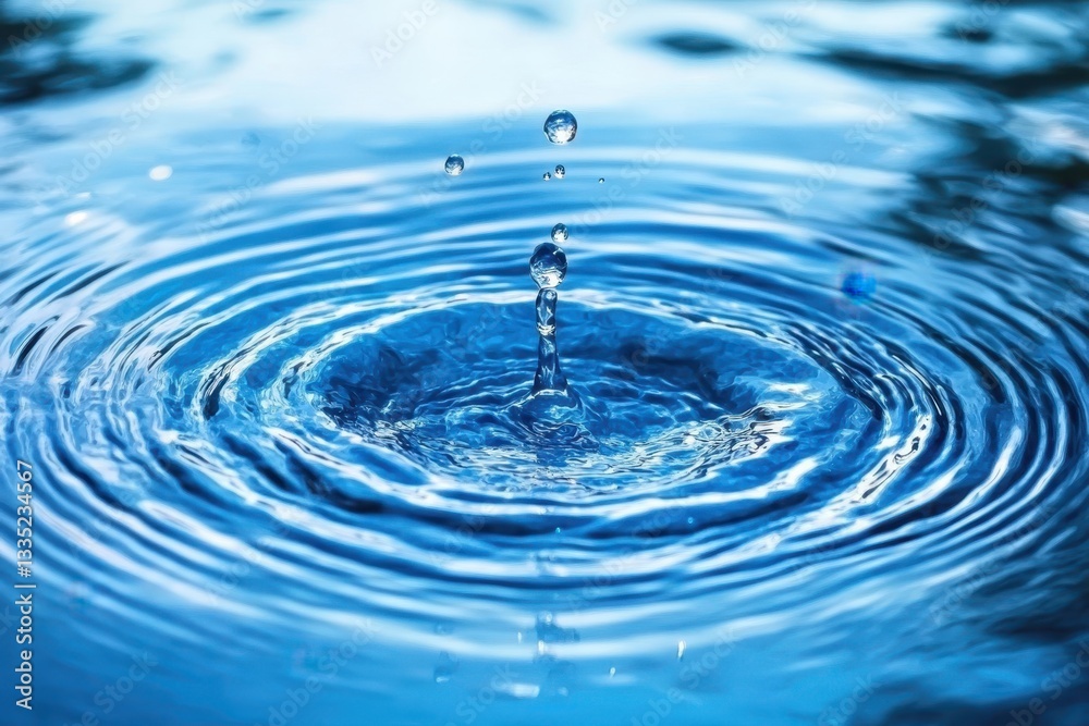 Gentle blue water with ripples and bubbles creating a soft blurred texture Shimmering wave patterns on the surface Gentle blue water with ripples and bubbles creating a soft blurred texture Shimmering wave patterns on the surface