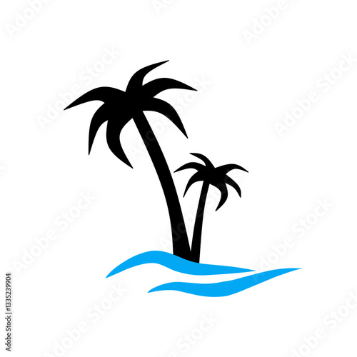 palm tree vector illustration