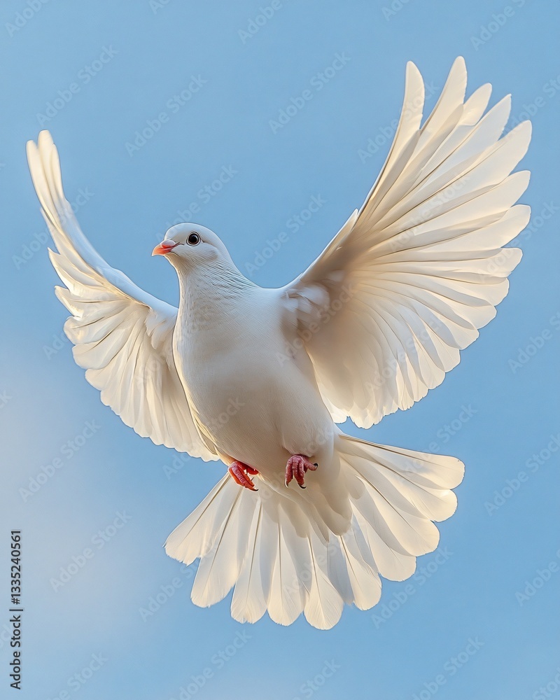 Holy white dove Holy white dove