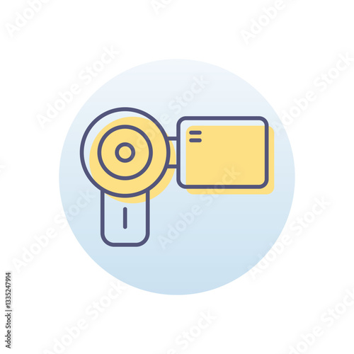 Video Camera Vector icon