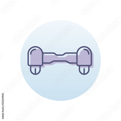 hoverboard Vector icon