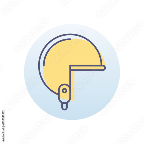 Helmet Vector icon