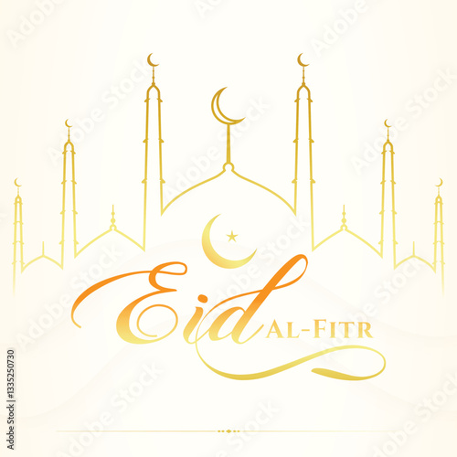 abstract background with mosque