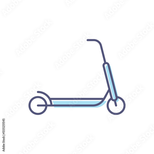 kick-scooter Vector icon