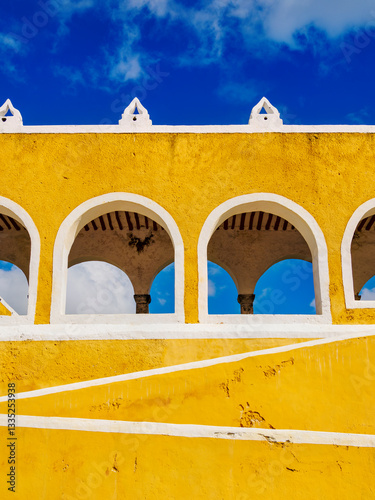 Convent of San Antonio de Padua, Izamal, Yucatan State, Mexico