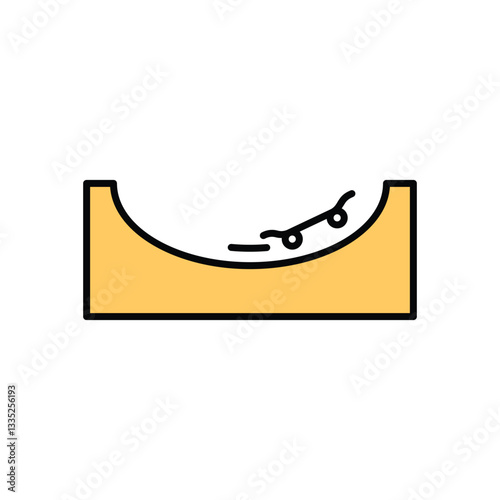 ramp Vector icon