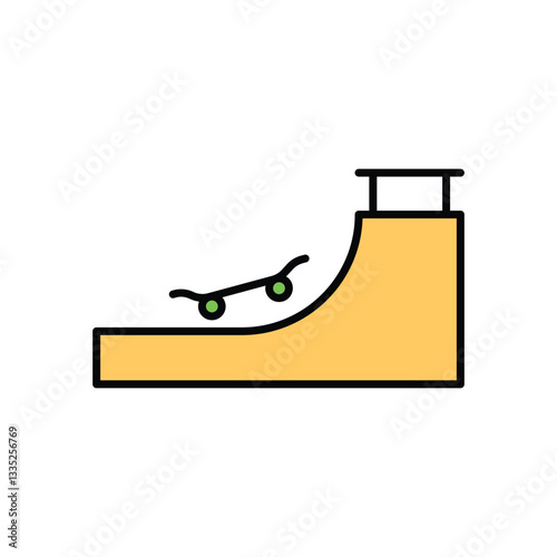 ramp Vector icon