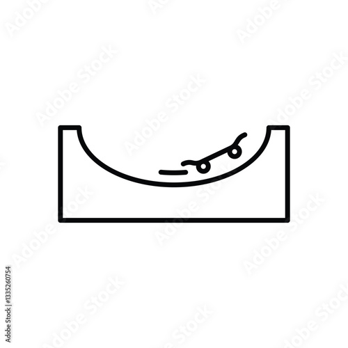 ramp Vector icon
